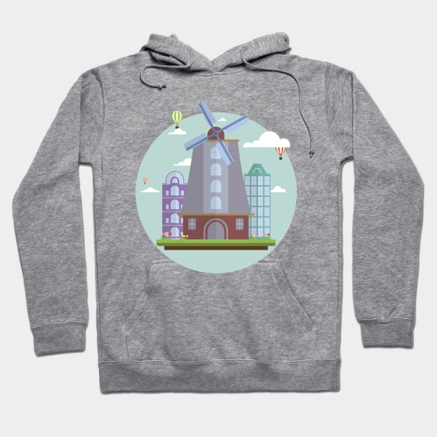 Amsterdam Hoodie by LineXpressions